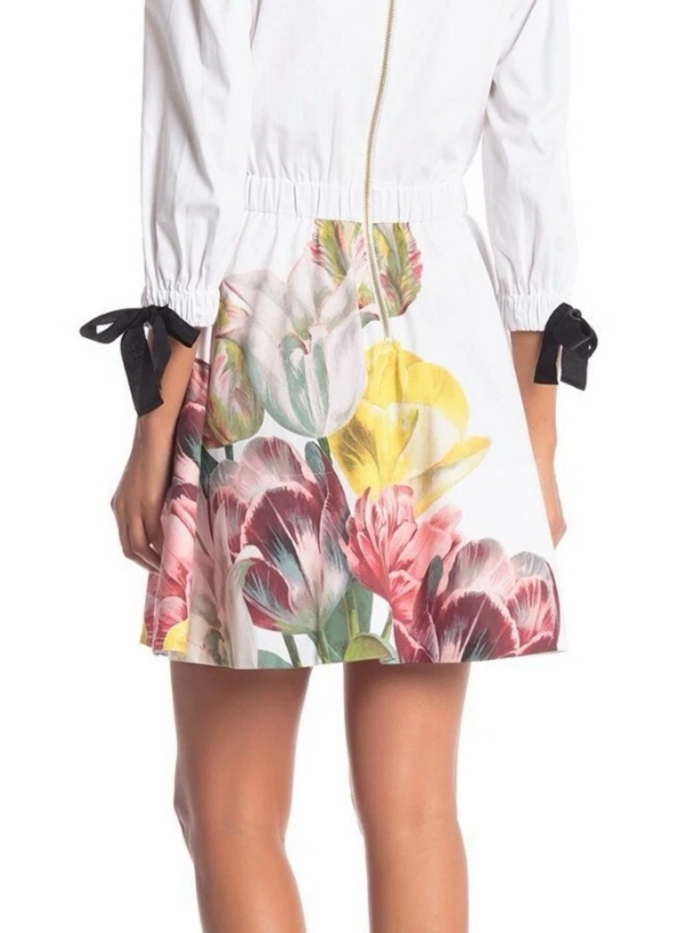 NWT Ted Baker London Tranquility A-Line floral print Dress SIZE TED'S  1